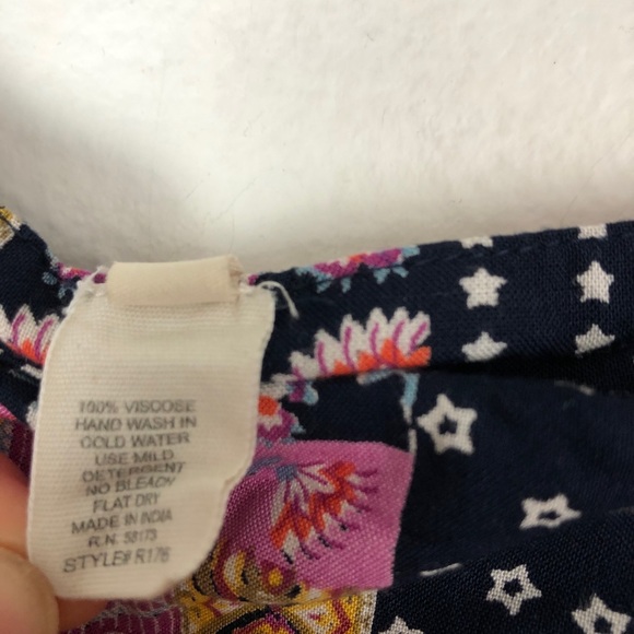 Raga Gigi Ruffled Mini Flounce Skirt Multicolor L - Picture 7 of 9